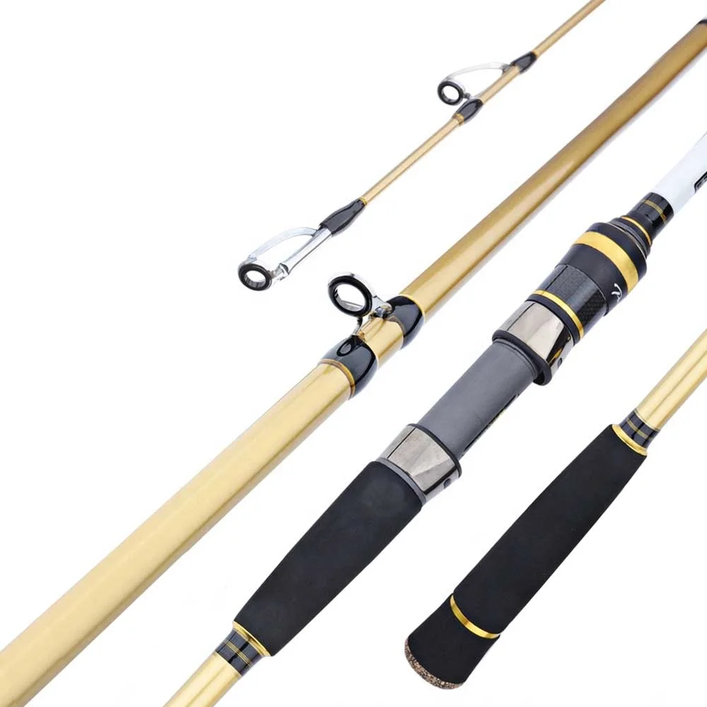 Fast delivery new design Ceramic ring Sturgeon 2.1m Deepsea Sea Fishing spinning/casting fishing rod  Carbon Rod