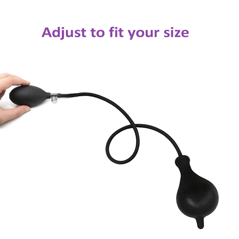 Adult Sex Products Inflatable Anal Plug Expandable Butt Anal Penis Plug Vagina Stimulator for Women Men Anal Dilator