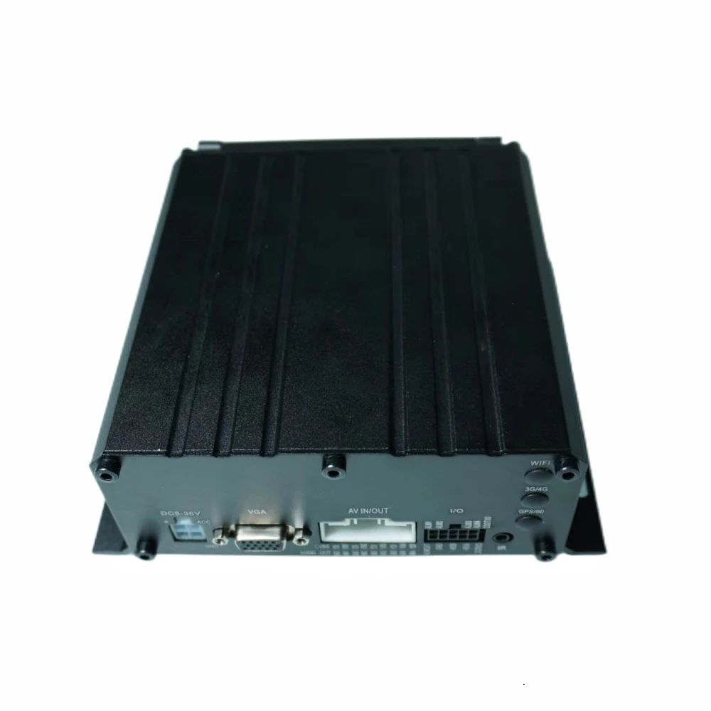 AI Car DVR 4 channel car video recorder for school bus truck Mobile digital video recorder