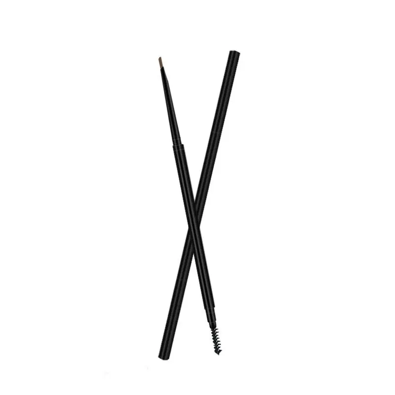 6 Colors Brown And Gray Waterproof Eye Brow Eyeliner Eyebrow Pen Pencil With Brush Makeup Private Label Eyebrow Pencil