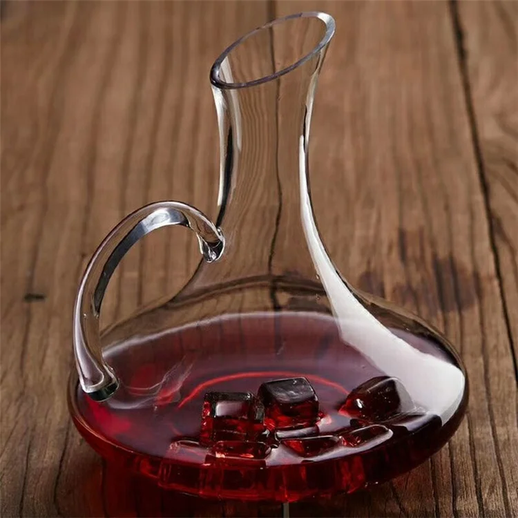 1800 ml Crystal Glass Wine Decanter/Wine Carafe with Handle