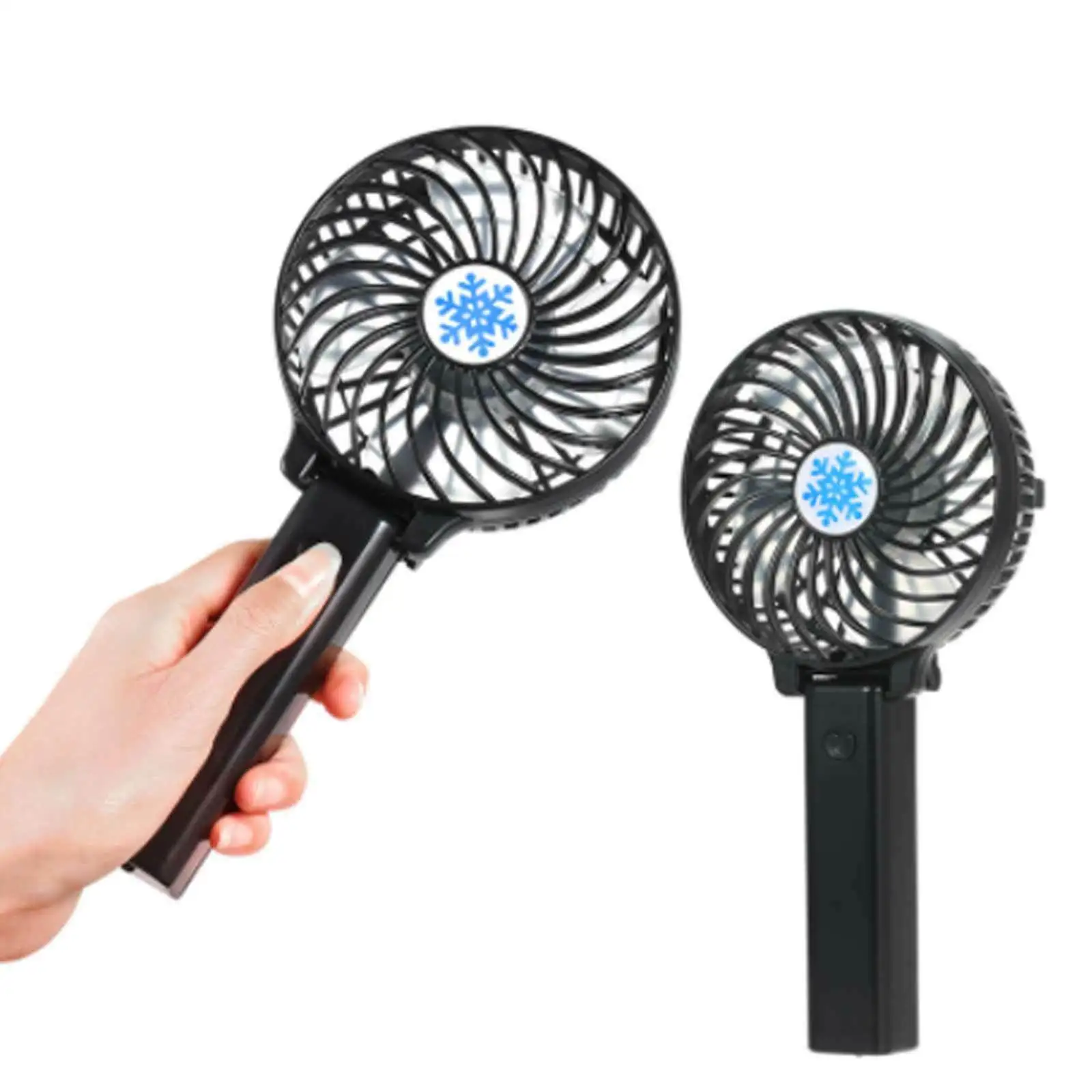 2020 Hot Sale Portable Stand Mini Usb Rechargeable Handheld Bladeless Fan