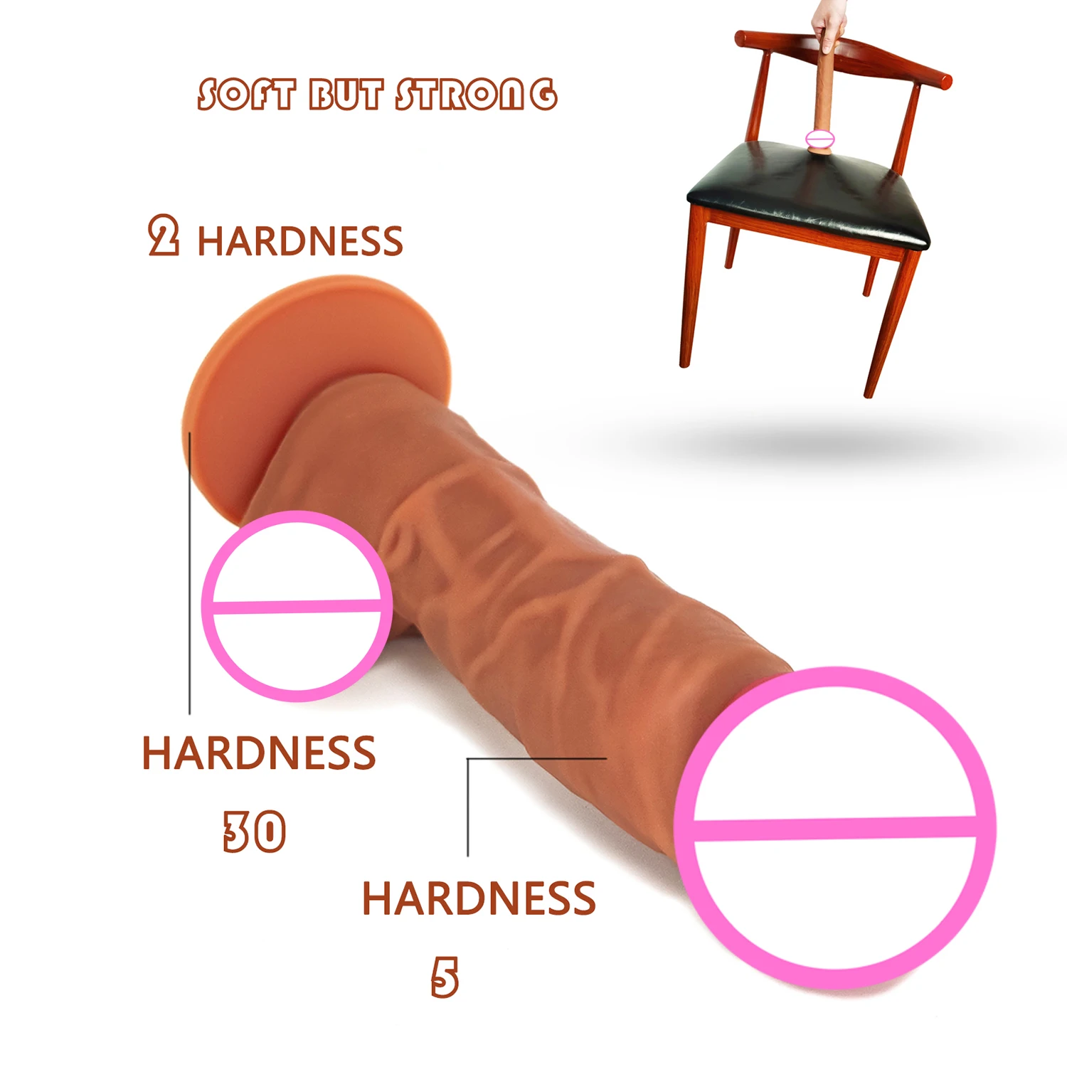 Realistic Dildo for Beginners Lifelike soft Silicone Dildo G-Spot Stimulation Dildos Anal Sex Toys for Women juguetes sexuales