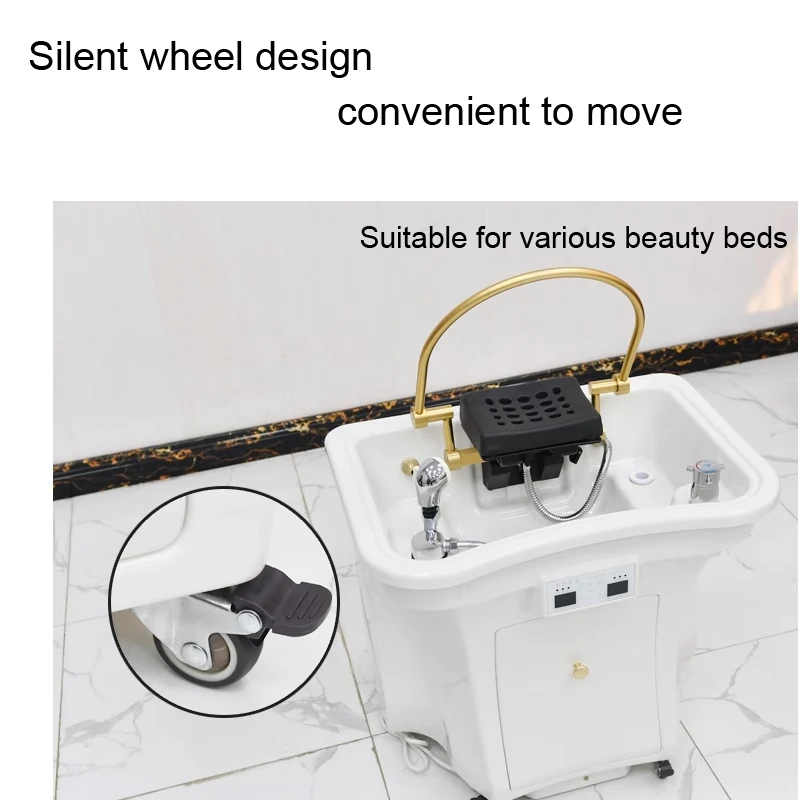 Good Quality Washing G Hair Salon Basins Price Ablution Station Foot Wash Basin Wudumate Shampoo Sink