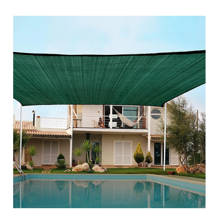 Green sunshade protection shade sail awning /90% shade cloth netting/ shade cloth for greenhouse