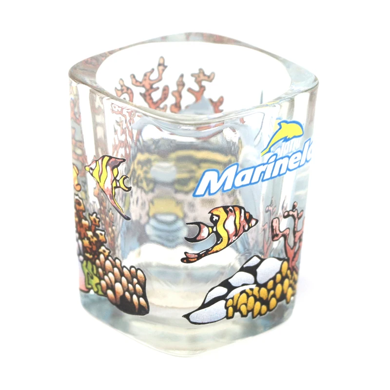 Wholesale Custom Printed Logo Whiskey Vodka Souvenir Gifts Gun Shape Shot Glass