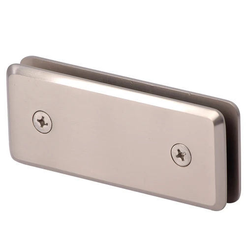 Beveled Glass Clamp, Adjustable Clip To Install Tempered Glass To Glass