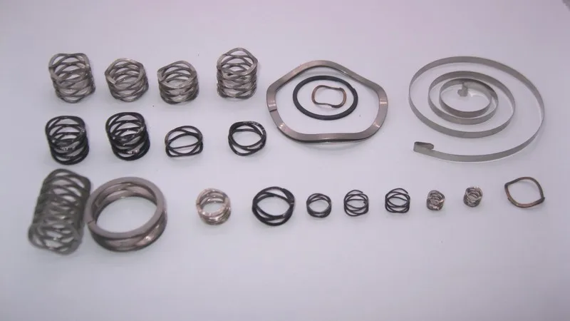 Customized flat stainless steel spiral spring, take-up spring