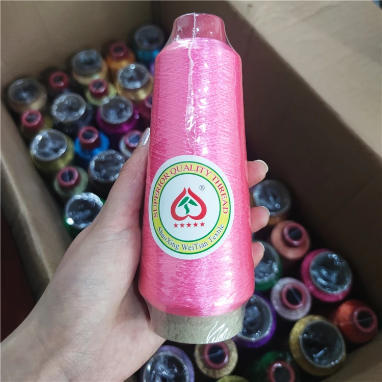 3000 м металлическая нить для вышивки, золотые и серебряные нитки для машинной вышивки, Полиэстеровые швейные нитки, катушки для вышивки