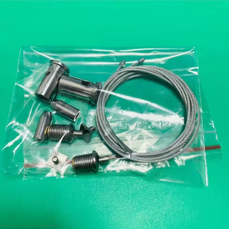 1meter 1.5meter 2meter length wire suspension aluminum hanging cable rollers custom cables