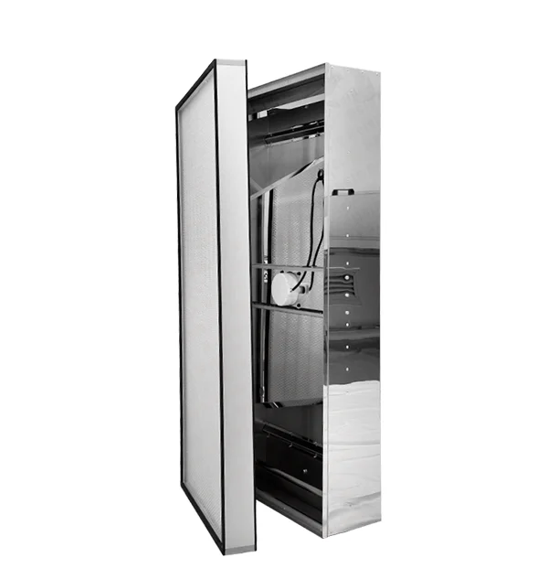 Clean High Airflow Streamlined design Reliable motor operation fan filter unit for clean room for Food Processing