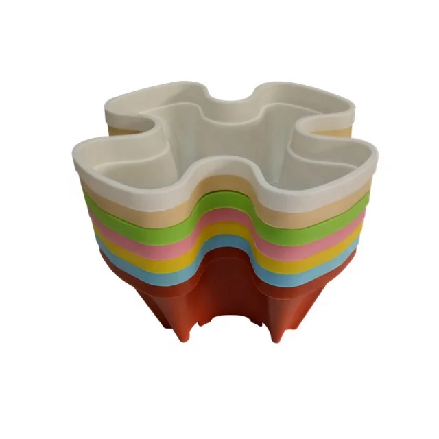 Hydroponic plant pots growing system vertical garden