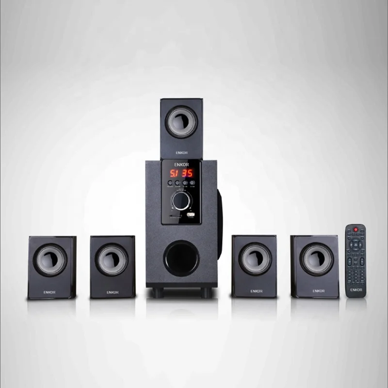 5.1  Speaker System Home  BT  Subwoofer Usb Computer H3820