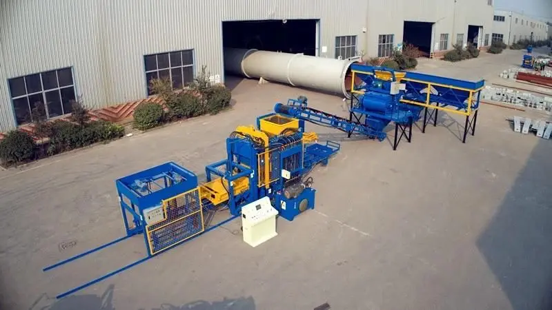 South African Concrete Block Making Machine Home Farm Construction Industries Hollow Block Making Fly Ash Cement Raw Engine