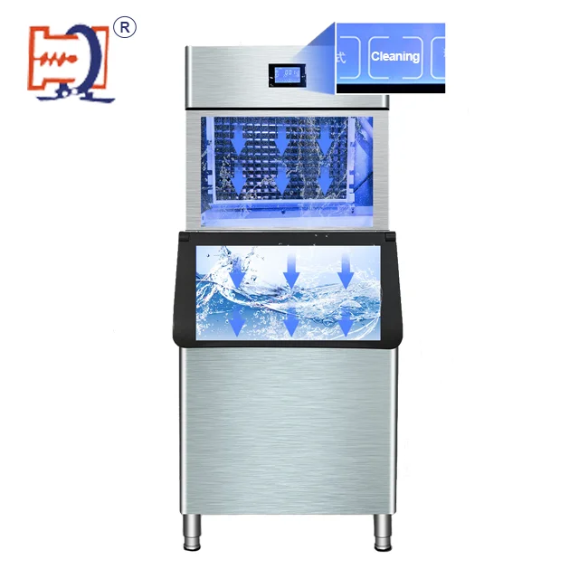 FT-500B Автоматическая таяния снега сделать кукурузных хлопьев генератор льда snowflake промышленная машина