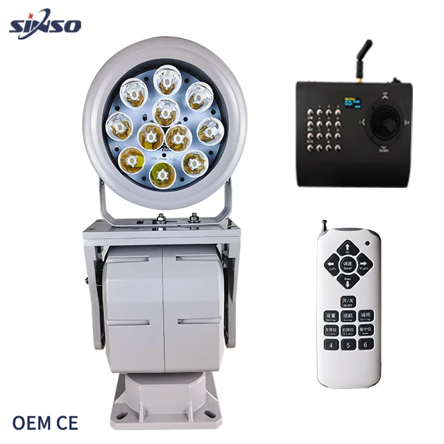 wireless 3D keyboard/joystick control brightness rotation ship searchlight