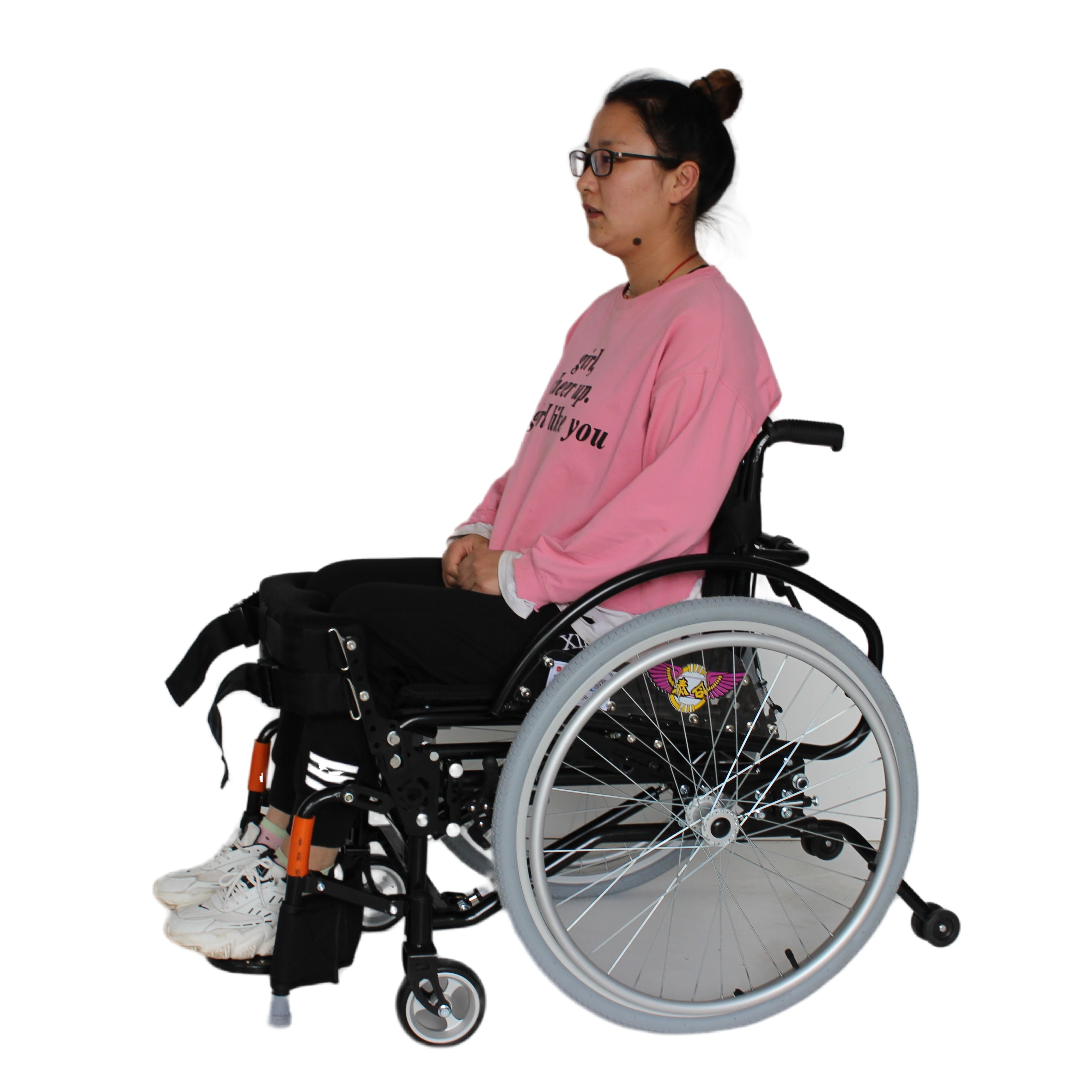 2024 good sell  portable electric wheelchair  manual wheelchair products for the disabled standing wheelchair  factories price
