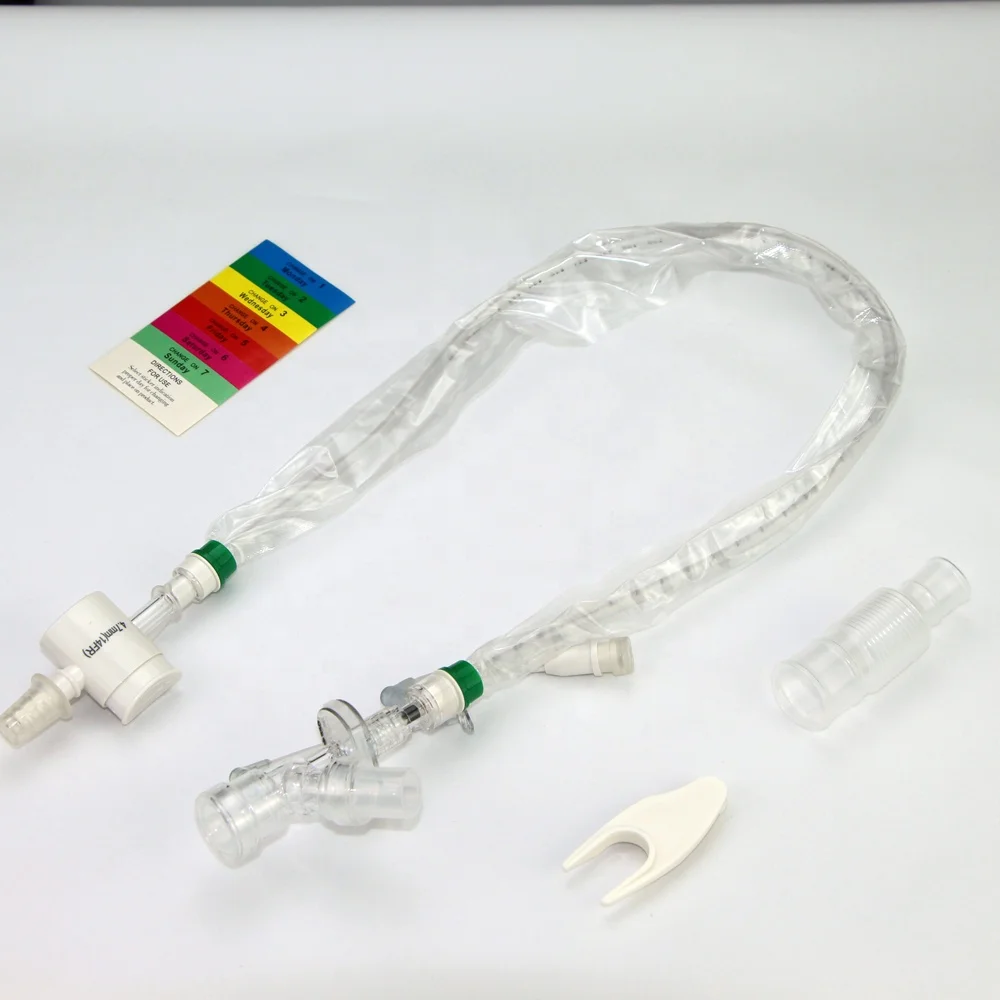 MDI Adapter Different Color CE certificate Y- Connector Suction Closed Catheter Endotracheal Tube 72 Hours