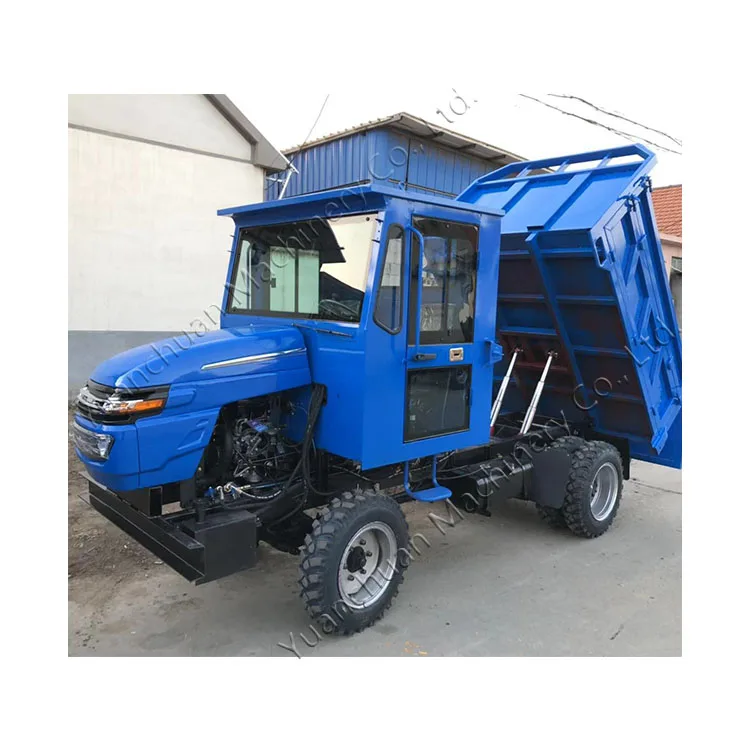 Support custom four-wheel drive transporter, small four-wheel dump truck, mining engineering vehicle