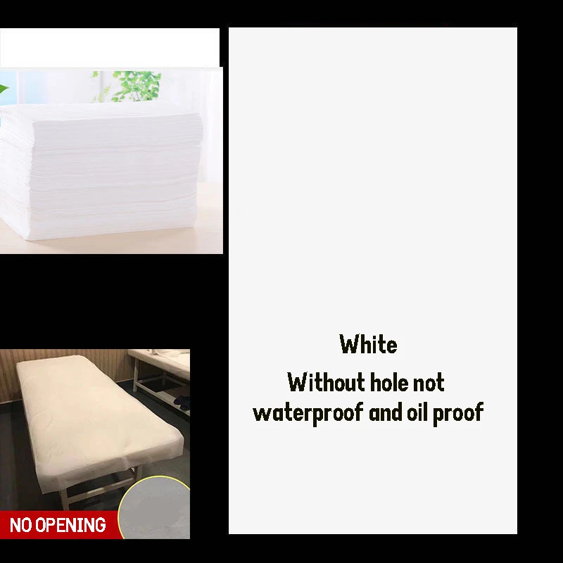 Массажная простыня одноразовая Нетканая для спа-постельного