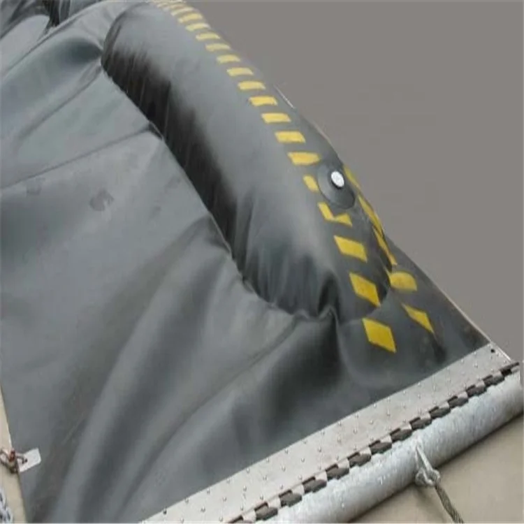 rubber oil spill ocean seaweed boom with astm connector