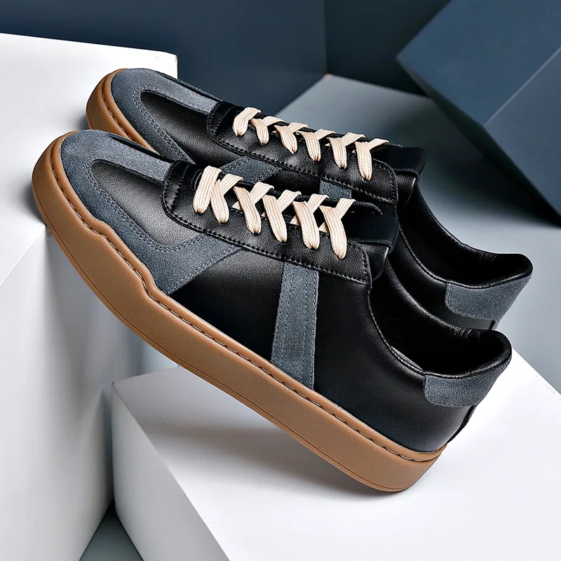 Cheap fashion custom sneakers with logo vintage German training shoes Round head Hugh sneakers for women