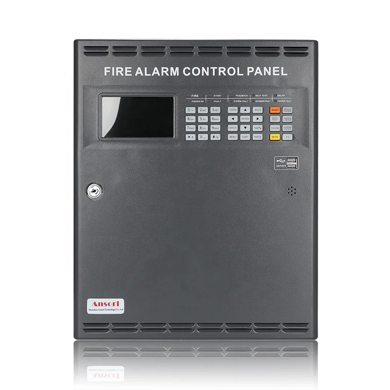 1 to 16 Loops Addressable Fire Alarm Control Module System