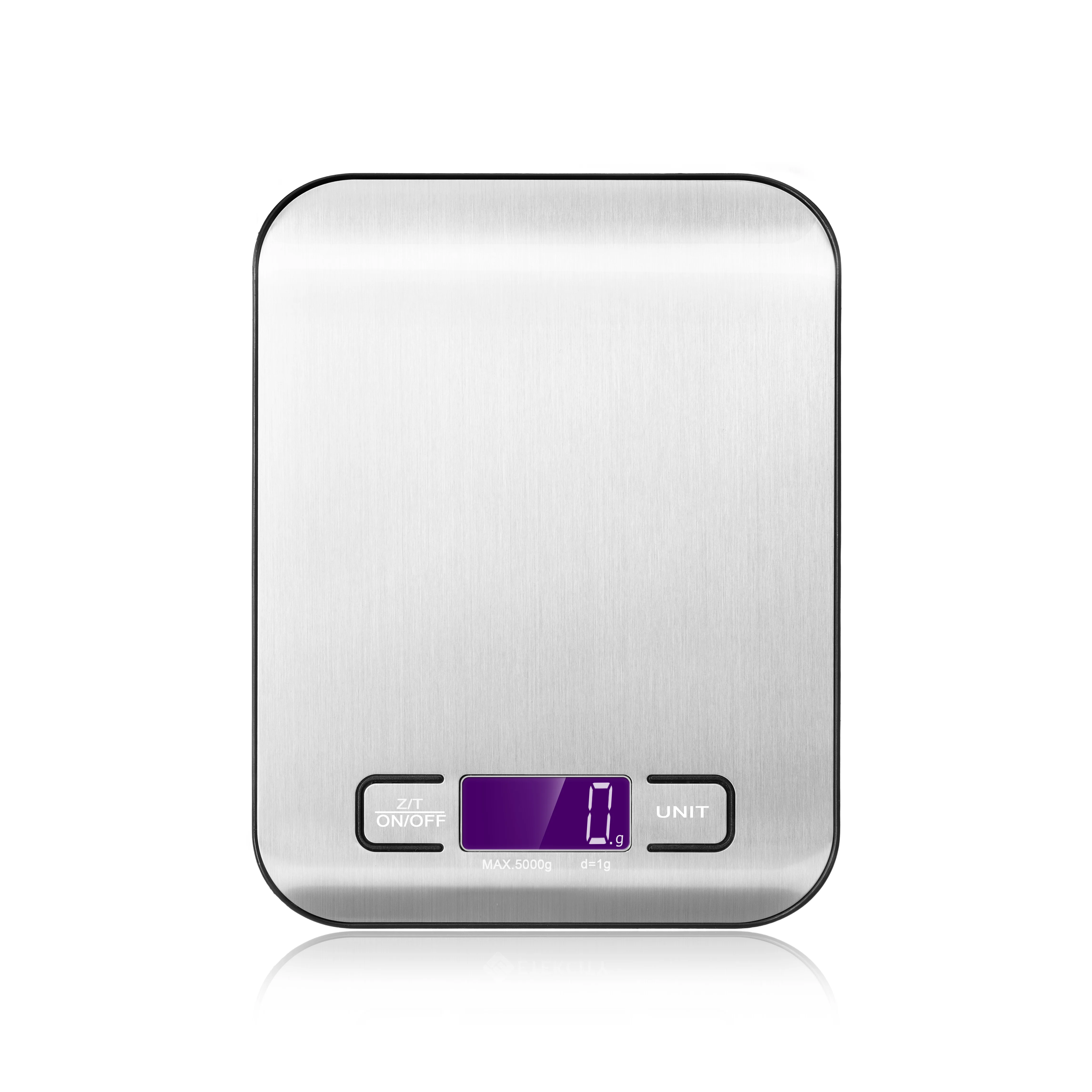 Amazon Hot Sell Bascula Cocina Multifunction Smart Scale Custom 5 kg Stainless Steel Digital Weighing Kitchen Scales for Food