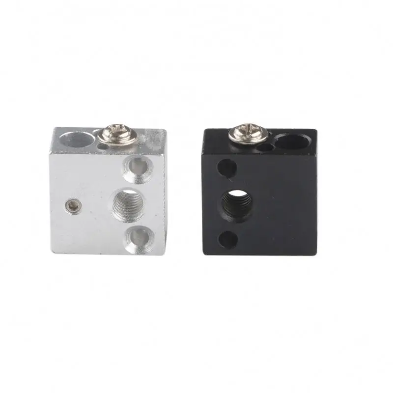 3D printer parts 20x20x10mm heat block for CR10 EXTRUDER hotend