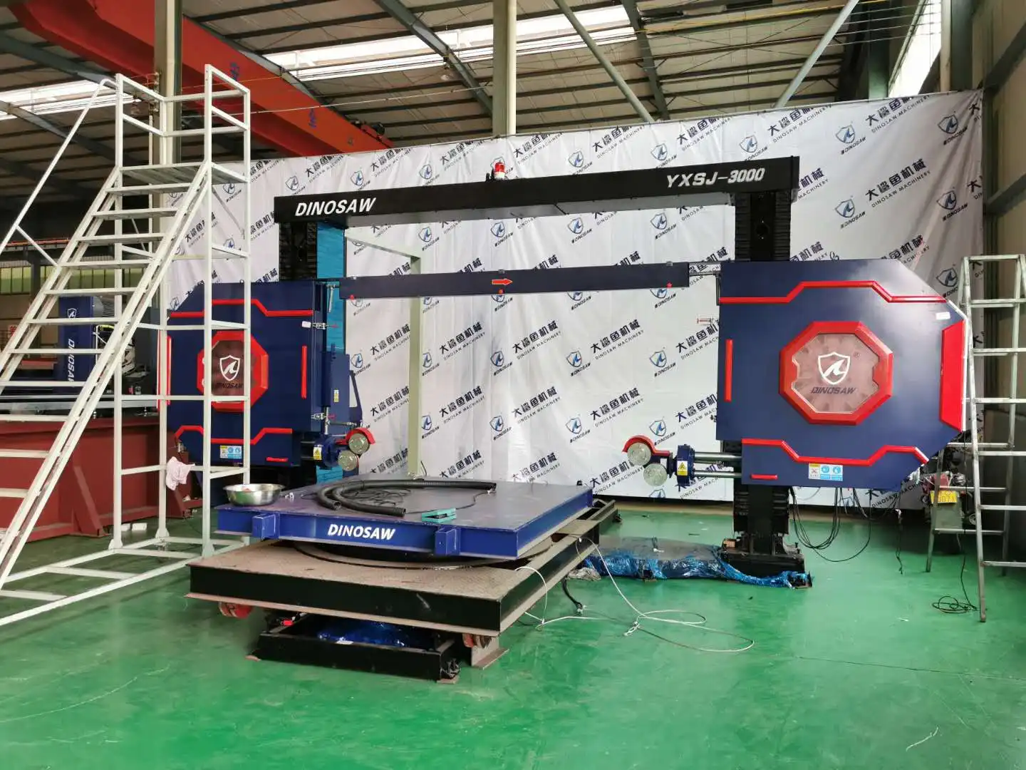 Xiamen machine for stone cutting marble granite cutter Numerical Control Stone Wire Saw Machine
