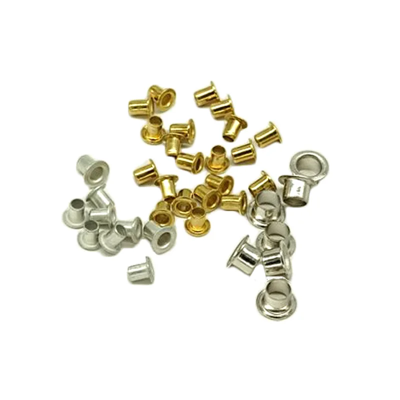 Factory supply M2.3 M2.5 antirust brass rivets eyelet hollow rivet for PCB