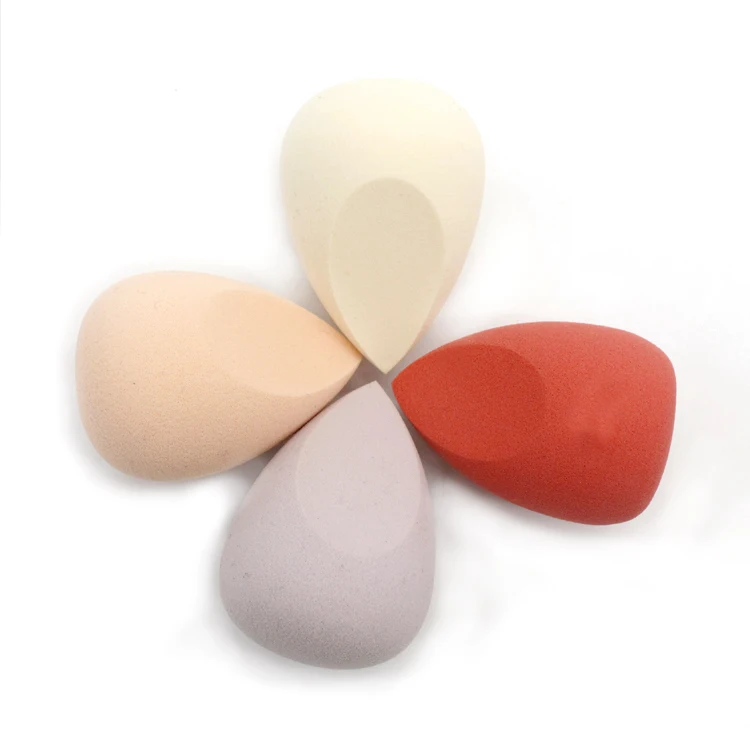 Non Latex Free Private Label Waterdrop Red Cosmetic Makeup Blender Sponge
