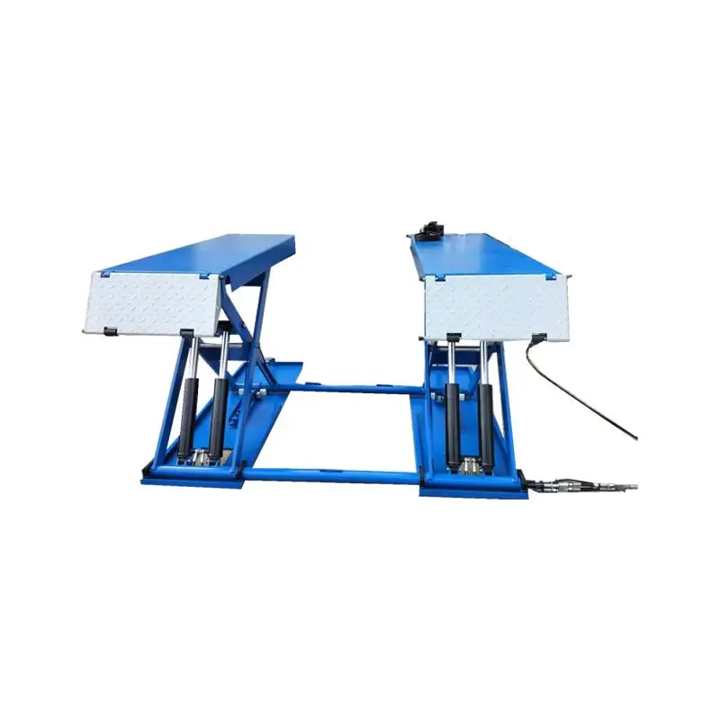 Factory low price Movable Mid-rise Hydraulic Scissor Car Lift with CE certified