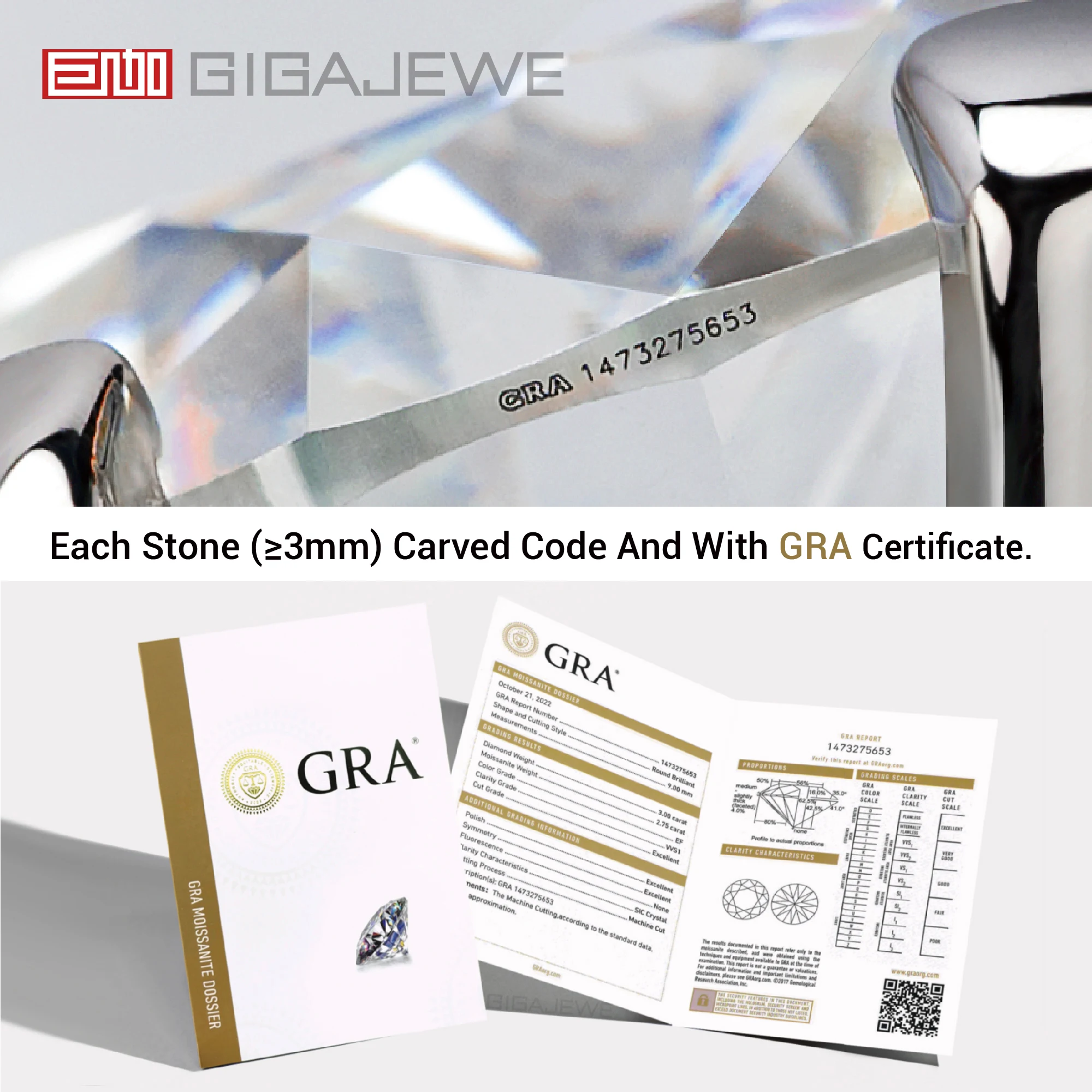 GIGAJEWE 8X10mm 4.0ct Radiant Cut Natural Cyan color moissanite silver 925  ring for women gift