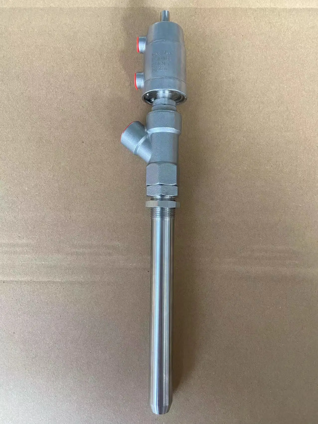 Vacuum back suction filling nozzle stainless steel material for all bottle filling