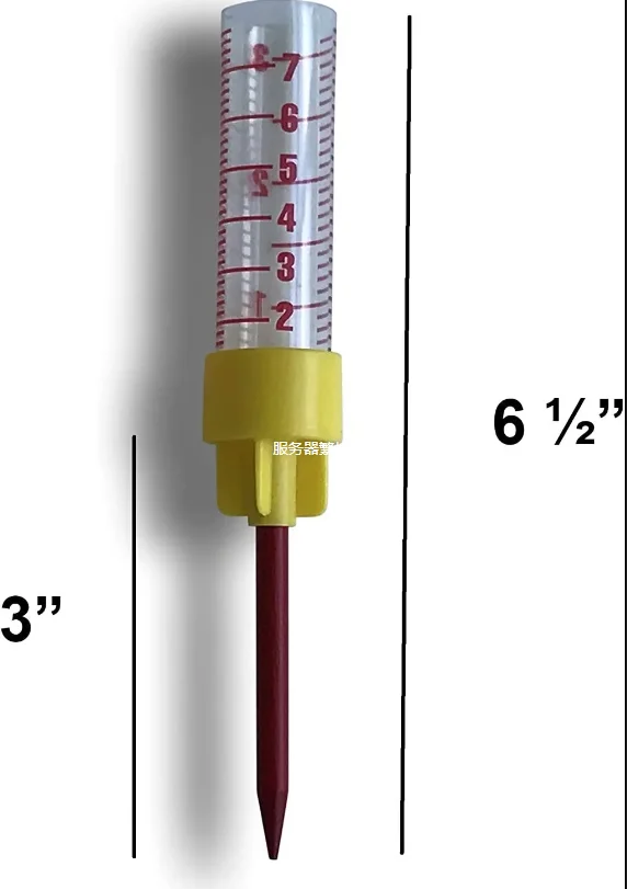 Straight plastic cup rain gauge Product Design and Manufacturing