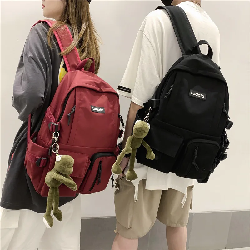 New Korean junior high school student school bag Harajuku ulzzang College style backpack computer backpack
