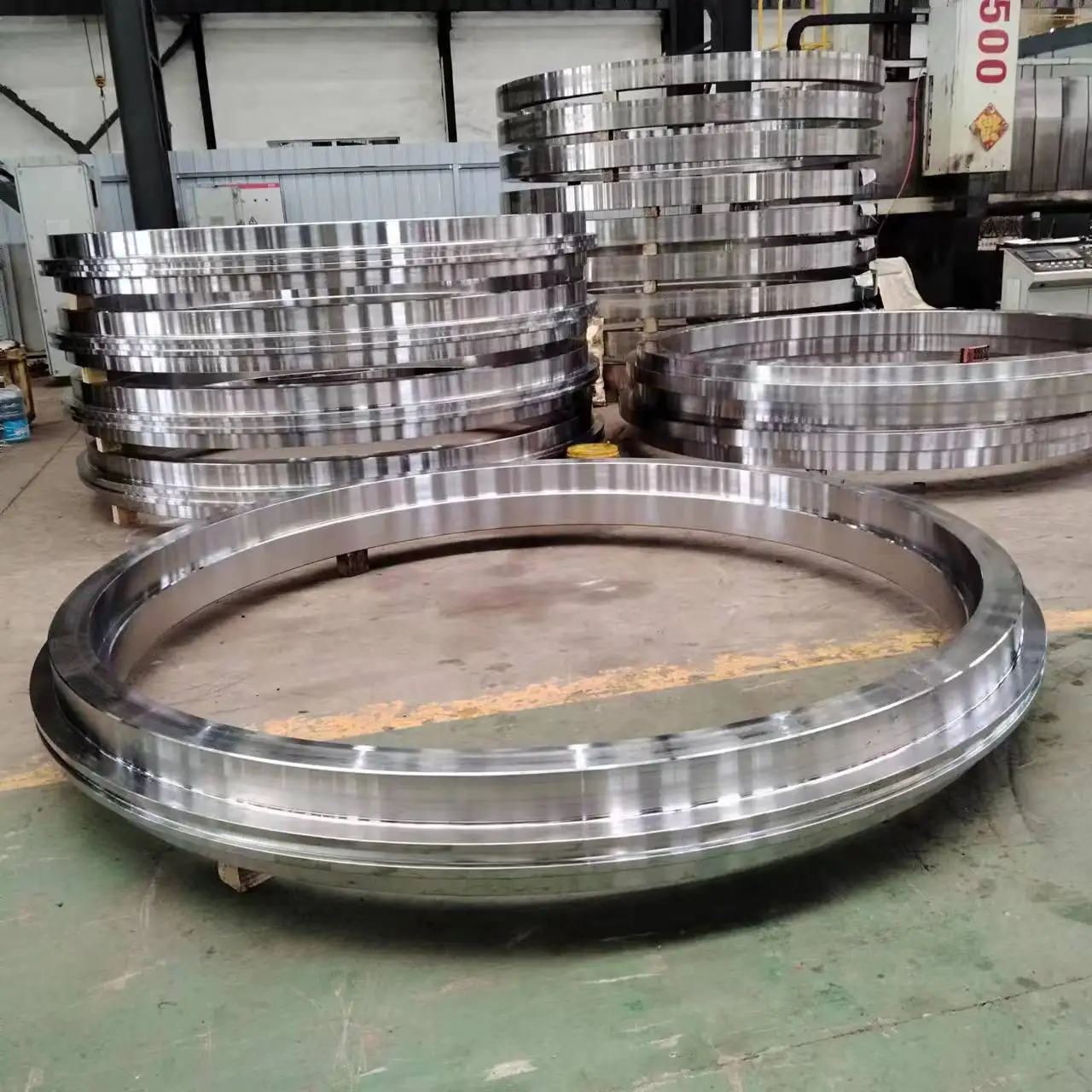 Factory outlet ASTM 4140 4340 Open Die  hot steel  Big Forging Ring Large diameter forging ring