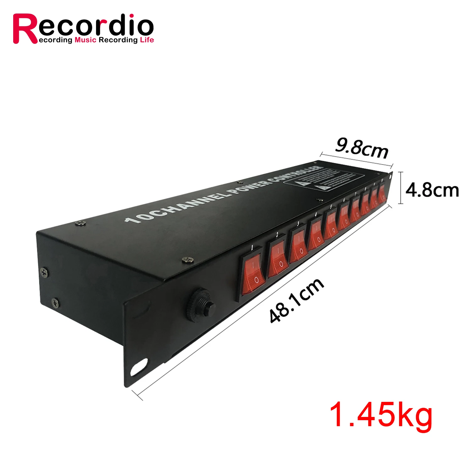 GAX-1016 Professional 10 Channel High Power Equipment Power Supply Controller Air Switch Power Sequencer