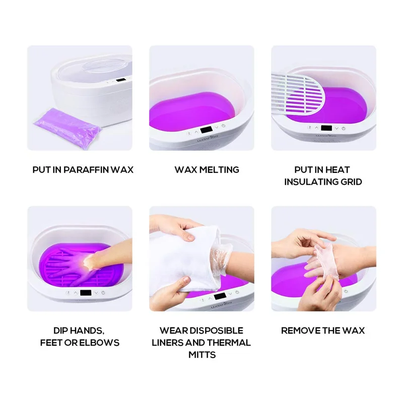 Smart New Design Large Capacity  Paraffin Wax Machine for Hand and Feet Paraffin Machine for Hands