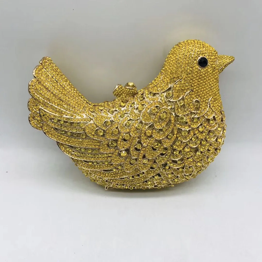 Latest Animal Bird party bags gift ideas acrylic crystal clutch
