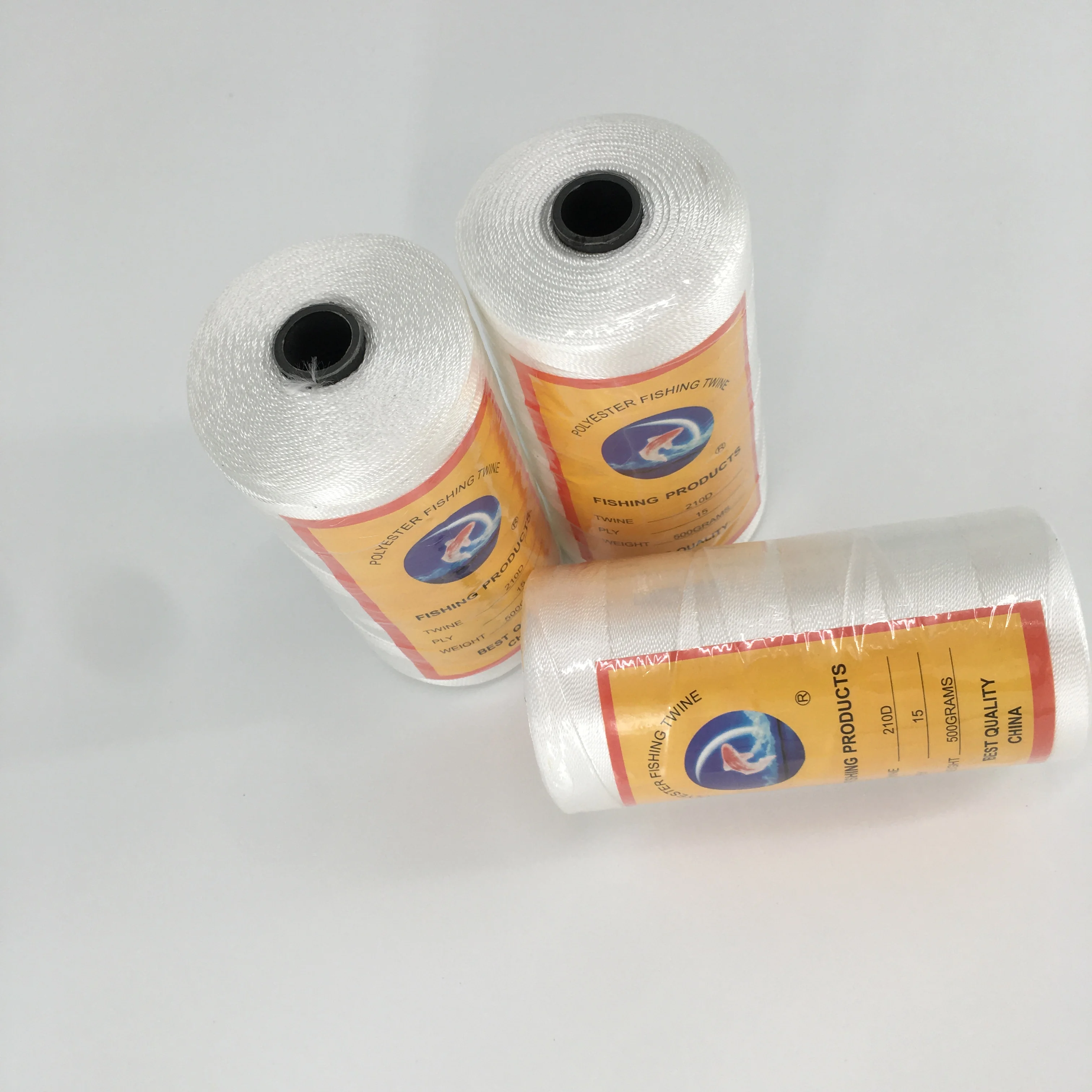 Высококачественная рыболовная сеть 210D/12PLY 210D/18PLY из 100% полиэстера рыболовные сети для изготовления