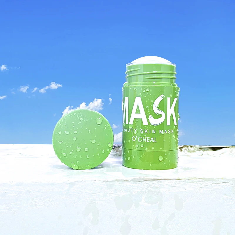 Ocheal Brand Hot Sale Produce Clay  Green Mask Stick Green Tea Mask Stick