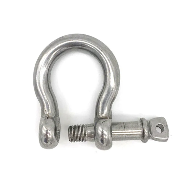 JRSGS Wholesale High Quality Stainless Steel 304/316 European Type Bow Shackle