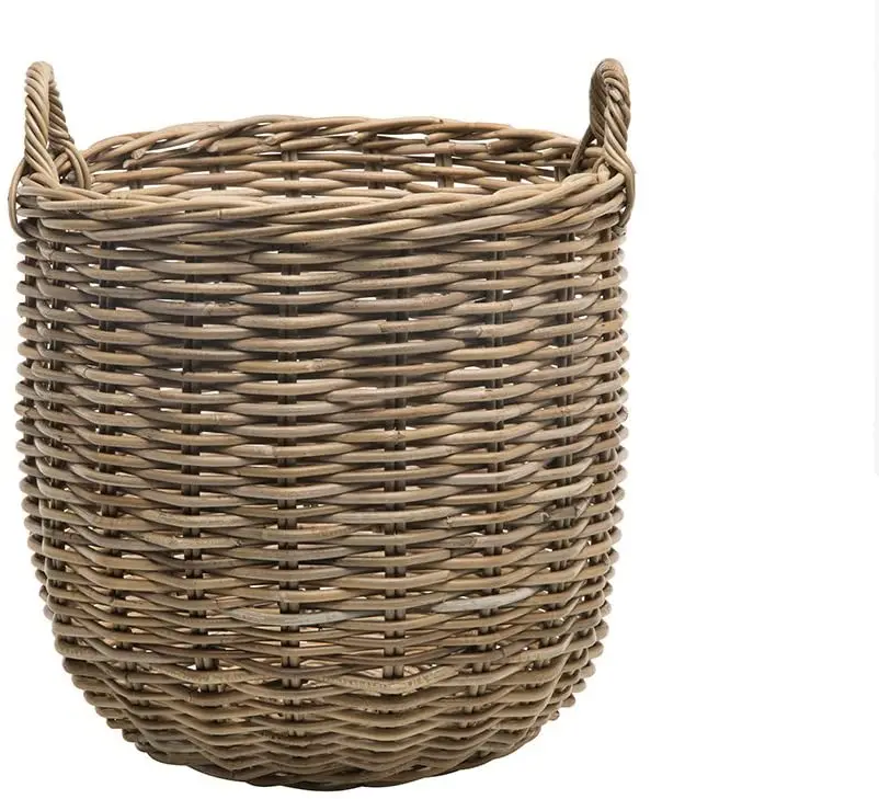 Лучшие продажи дешевые плетеные корзины для дров корзина для хранения дров