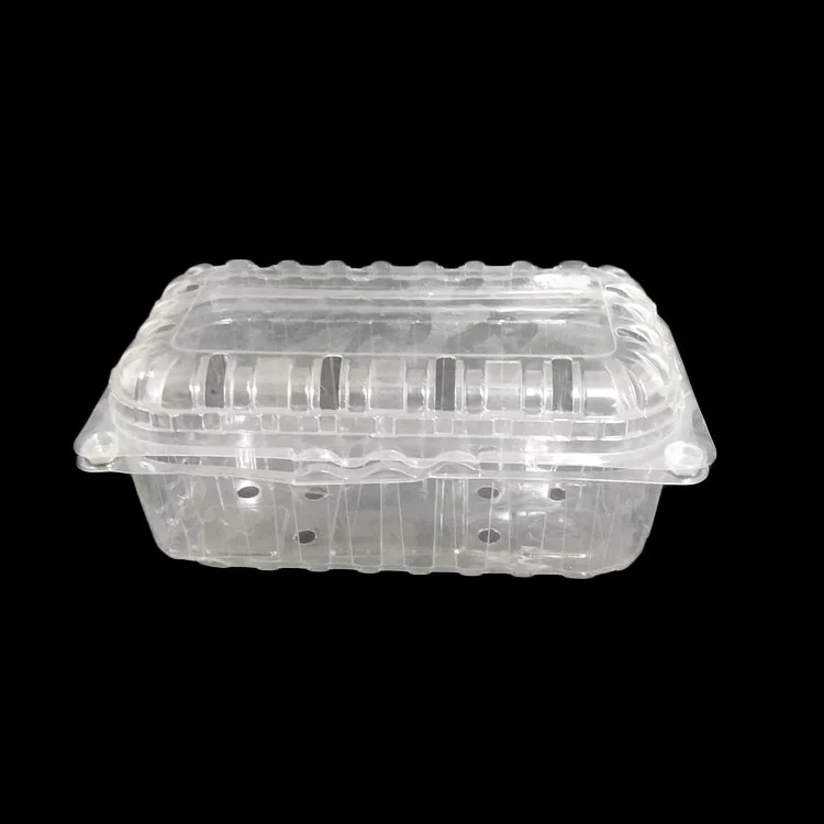 800g Disposable Transparent Plastic Fruit Container for Farm ACCEPT CUSTOM