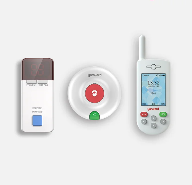 Hospital Ward Nurse Call Bell Wireless IP Nurse Call System Online AC 220V 50hz YHE-916S Class I Plastic Yarward CN;SHN White