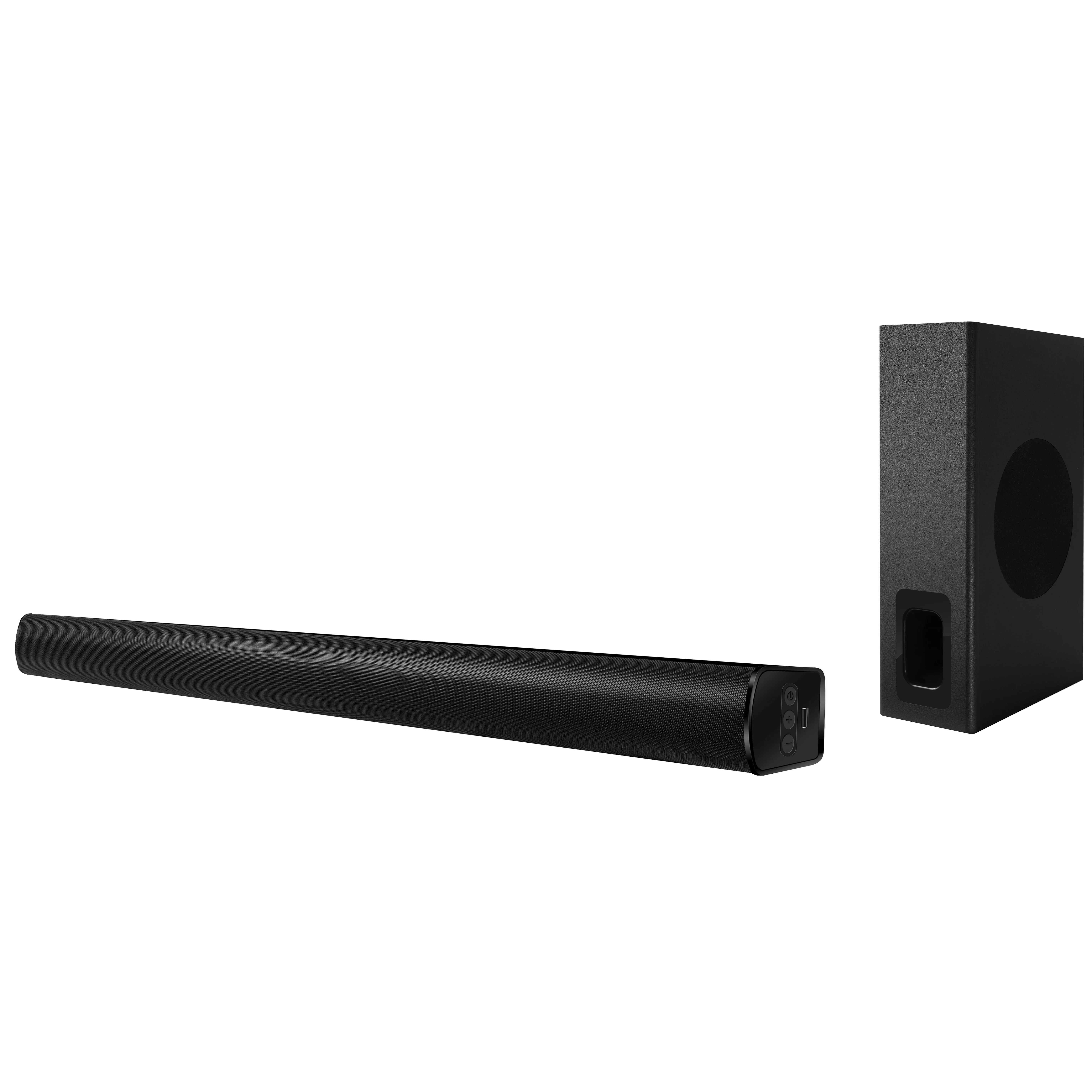 Home Theater System 2.1CH BT Sound Bar Speaker with Wired Subwoofer for TV