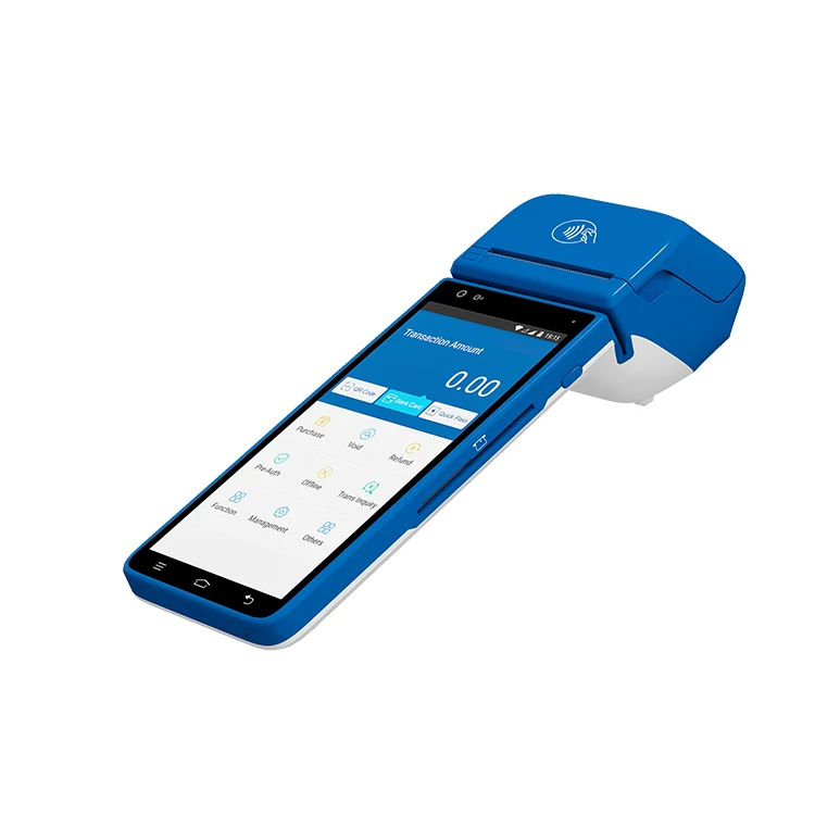 Android POS мобильный EMV терминал для смахивания кредитной карты Smart 13 платежные киоски Pos системы с термопринтером 58 мм