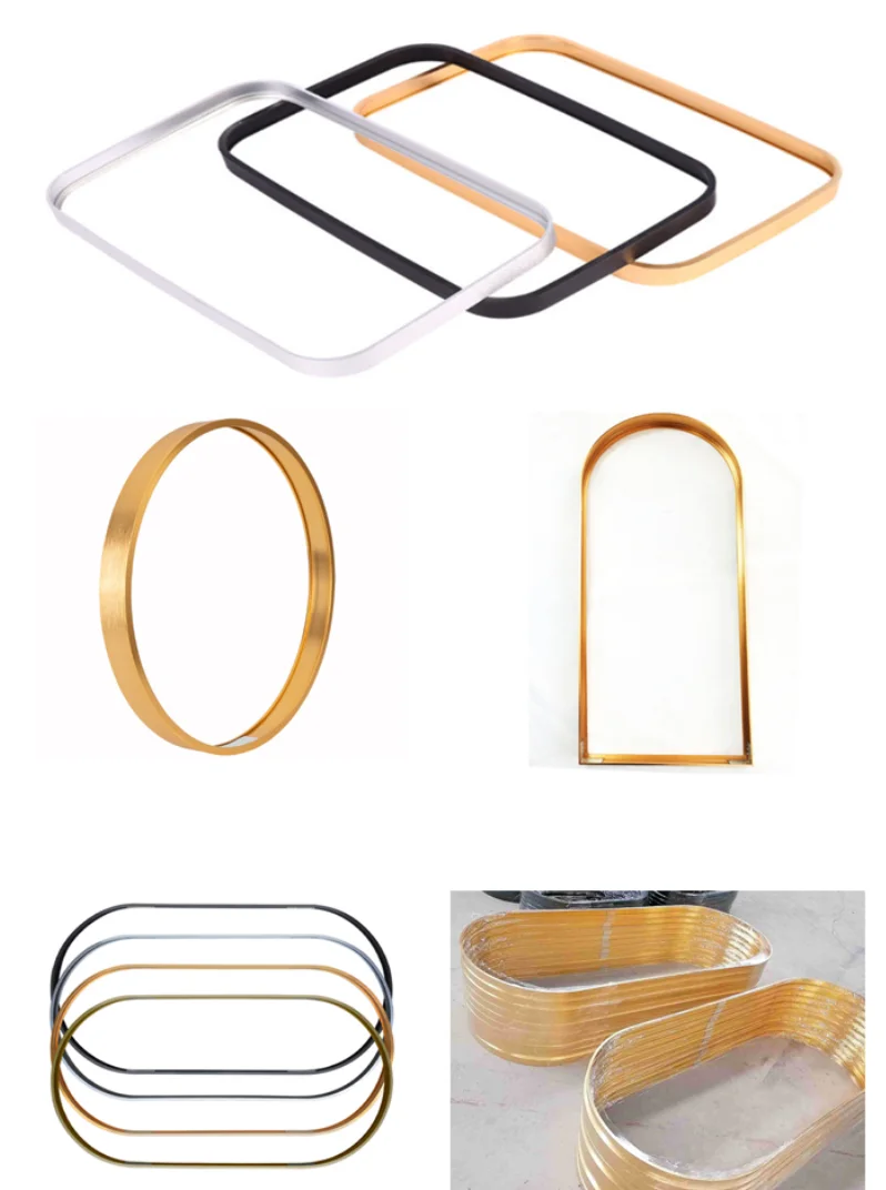 decoration metal aluminum picture frame set wall photo for sale